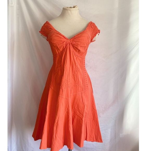 Dresses & Skirts - 100% Cotton🧡PeasantDress🌞 one of a kind